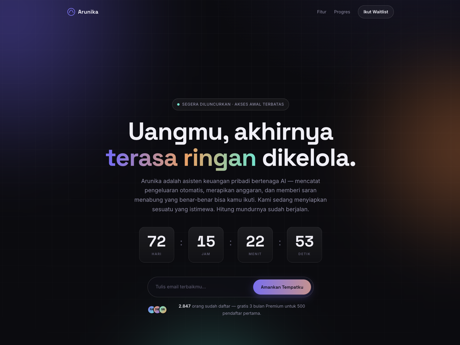 Coming Soon / Waitlist