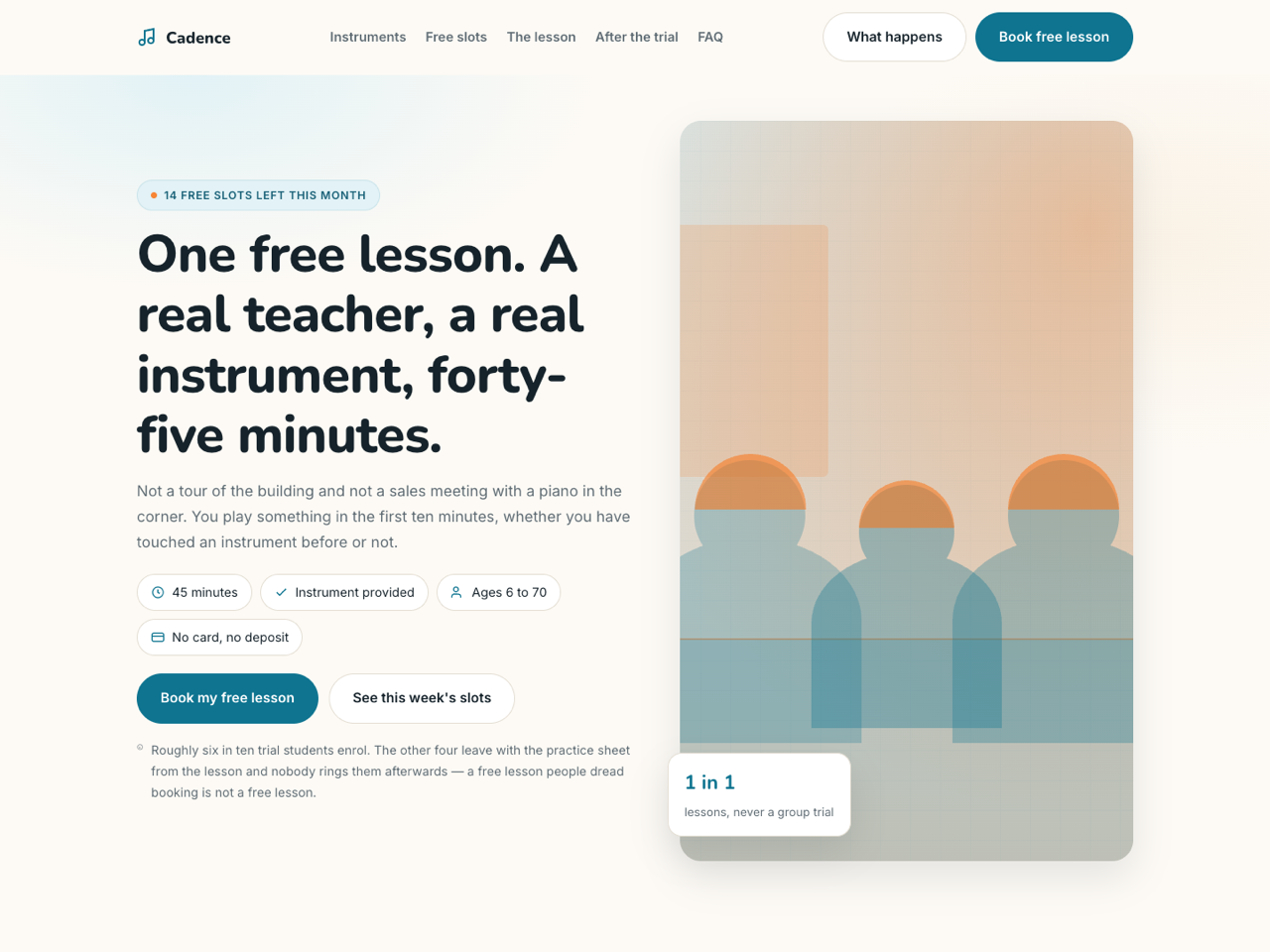Free Trial Class