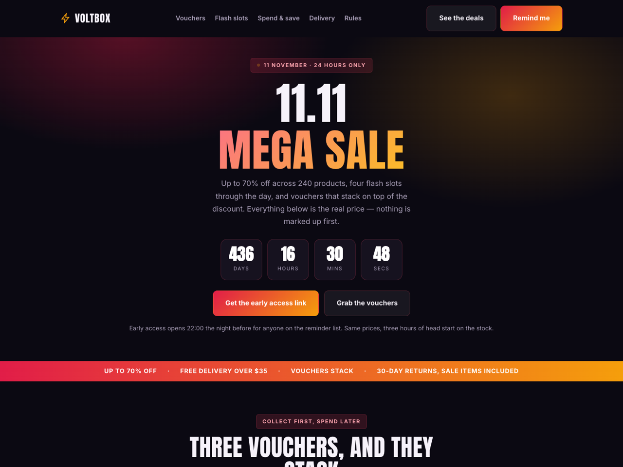 Double-Date Mega Sale
